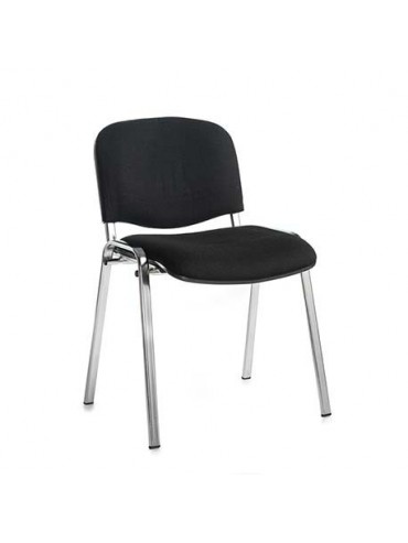 Taurus Fabric Chrome Frame Stacking Chair