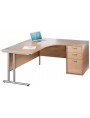 Ergonomic Desk & Pedestal Combo Deal