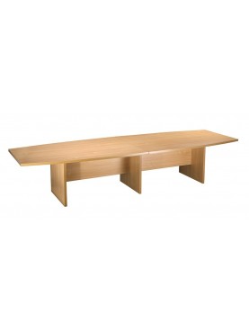BDT400 - 4000mm Barrel Shaped Boardroom Table