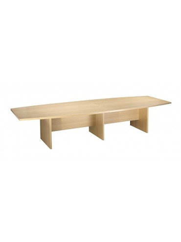 BDT400 - 4000mm Barrel Shaped Boardroom Table