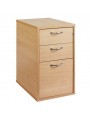 3 Drawer Desk High Pedestal