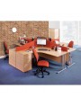 3 Drawer Desk High Pedestal