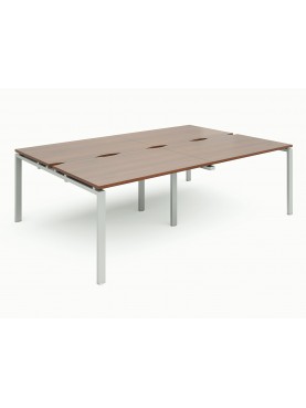 Adapt II Fixed Top - Double Back To Back Desks