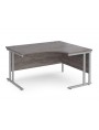 Maestro 25 Corner Desk 1400mm Silver Leg