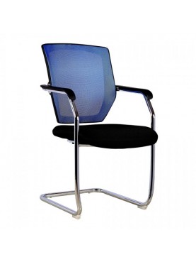 Nexus Chrome Frame Mesh Back Chair
